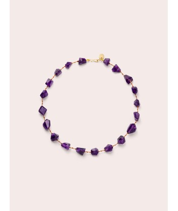 COLLIER HARRISON AMETHYSTE le des métaux précieux