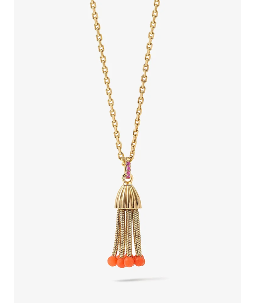 COLLIER FORCAT POLPO PERLES DE CORAIL france