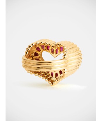 BAGUE LOVE DIAMANTS & RUBIS l'achat 