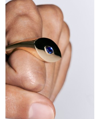 BAGUE EVIL EYE METRIQUE SAPHIR pour bénéficier 