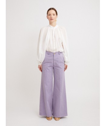 PANTALON OLD PEACH GABARDINE LAVANDE du meilleur 