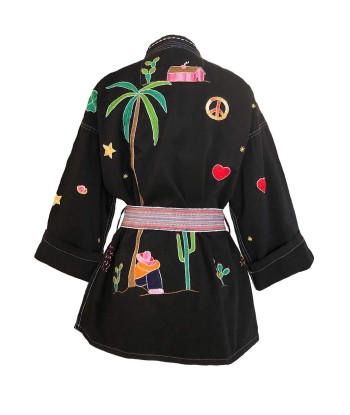 KIMONO MEXICAIN NOIR Vous souhaitez 