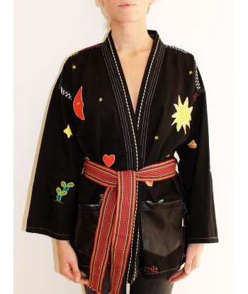 KIMONO MEXICAIN NOIR Vous souhaitez 