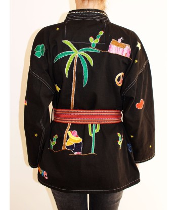 KIMONO MEXICAIN NOIR Vous souhaitez 