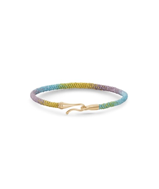 BRACELET LIFE VIOLET, JAUNE ET BLEU pas cheres