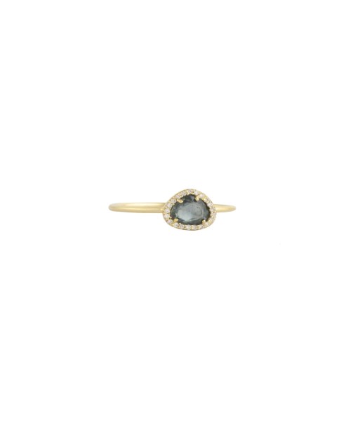 BAGUE STELLA SAPHIRE GRIS outlet