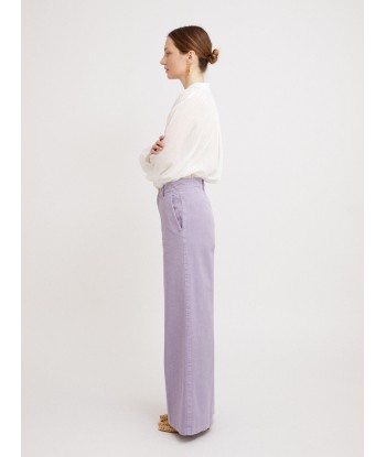 PANTALON OLD PEACH GABARDINE LAVANDE du meilleur 