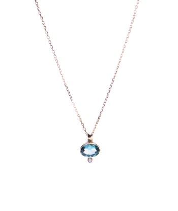 COLLIER PENDENTIF TOURMALINE 18K Par le système avancé 