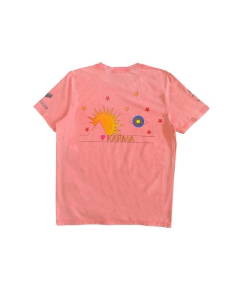 TEE SHIRT NEW KARMA PEACH à prix réduit toute l'année