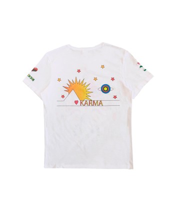 TEE SHIRT NEW KARMA BLANC le des métaux précieux