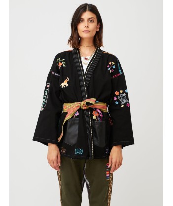 KIMONO BON VOYAGE NOIR vente chaude votre 