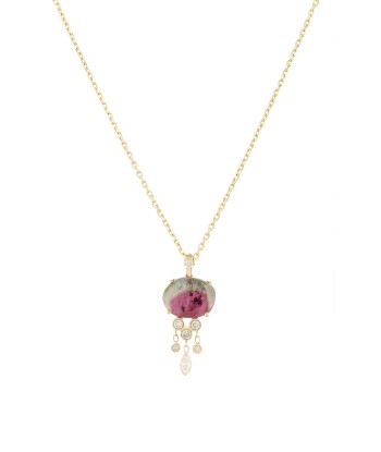 COLLIER JELLYFISH TOURMALINE ET DIAMANTS en ligne des produits 