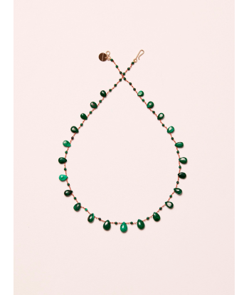 COLLIER SAVANNAH MALACHITE sur le site 