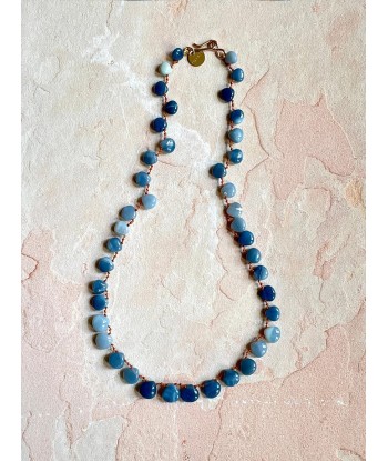 COLLIER BERRYBLUE OPALE BLEUE offre 