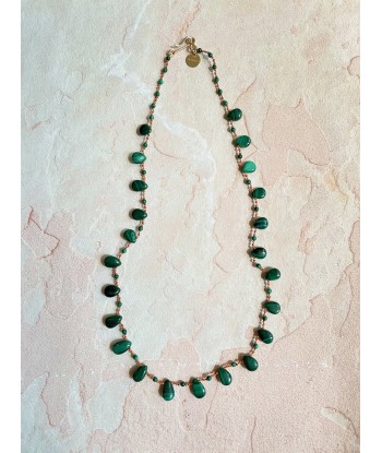 COLLIER SAVANNAH MALACHITE sur le site 