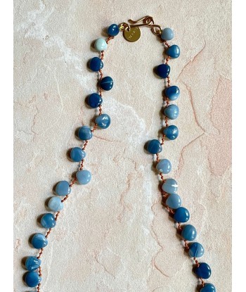 COLLIER BERRYBLUE OPALE BLEUE offre 