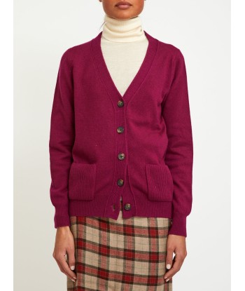 CARDIGAN WILLIAM VIOLINE l'achat 