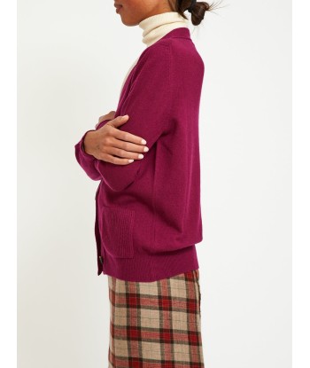 CARDIGAN WILLIAM VIOLINE l'achat 