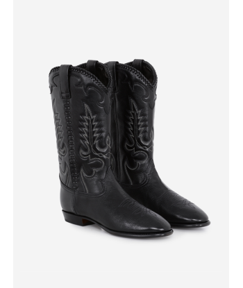 BOTTES MIDNIGHT WESTERN BLACK Livraison rapide