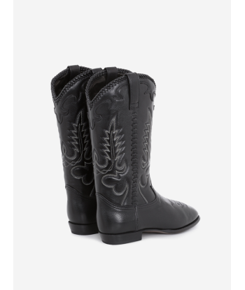 BOTTES MIDNIGHT WESTERN BLACK Livraison rapide