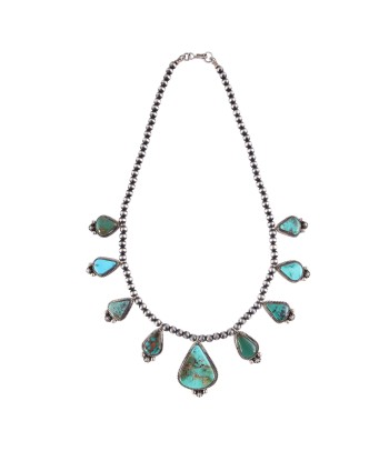 COLLIER NEUF TURQUOISES JUSQU'A -70%! 