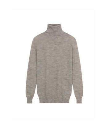 PULL COL ROULE ROMEO GRIS basket pas cher