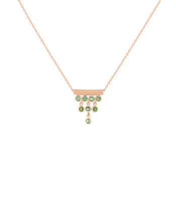 COLLIER MULTI TOURMALINE DIAM de pas cher