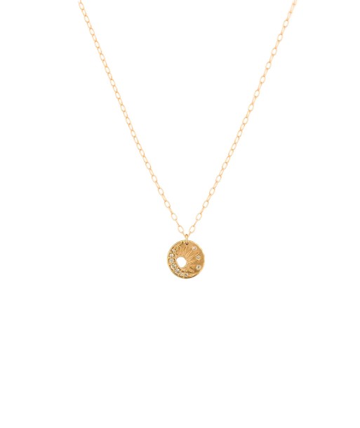 COLLIER SUN AND DIAMOND MOON Paris Déstockage Promo