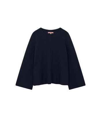 PULL FLARE NERO NAVY Pour