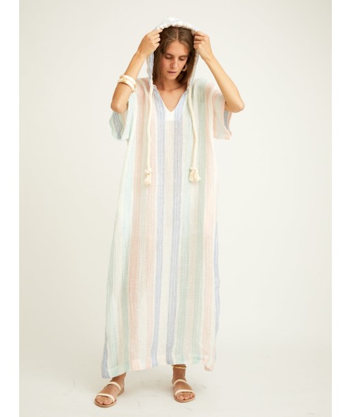 ROBE CAFTAN rembourrage situé sous