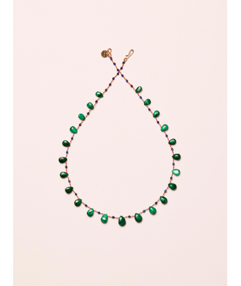 COLLIER BONVIEW MALACHITE ET LAPIS LAZULI shop