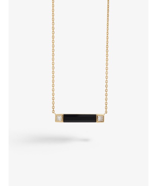 COLLIER  VILLA EILEEN ONYX Paris Déstockage Promo