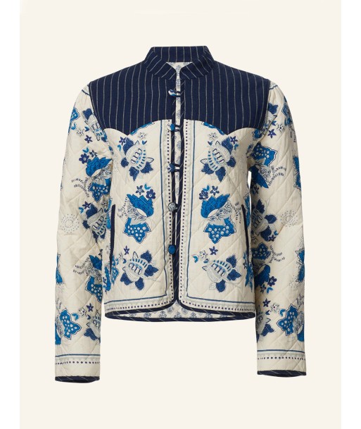 VESTE CLAUDE BLUE CHINA de France