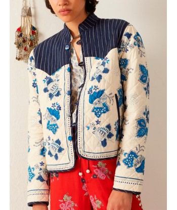 VESTE CLAUDE BLUE CHINA de France