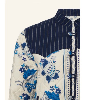 VESTE CLAUDE BLUE CHINA de France