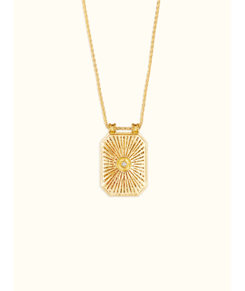 COLLIER SCAPULAIRE GOLD EYE PROTECT JAUNE MEDIUM en ligne