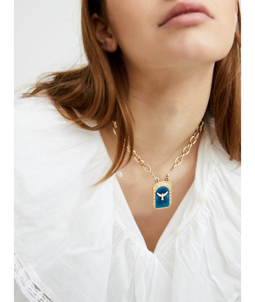 COLLIER SCAPULAIRE PEACE basket pas cher