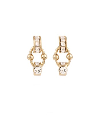 BOUCLES D'OREILLES RIVAGE STRASS france