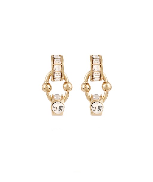 BOUCLES D'OREILLES RIVAGE STRASS france