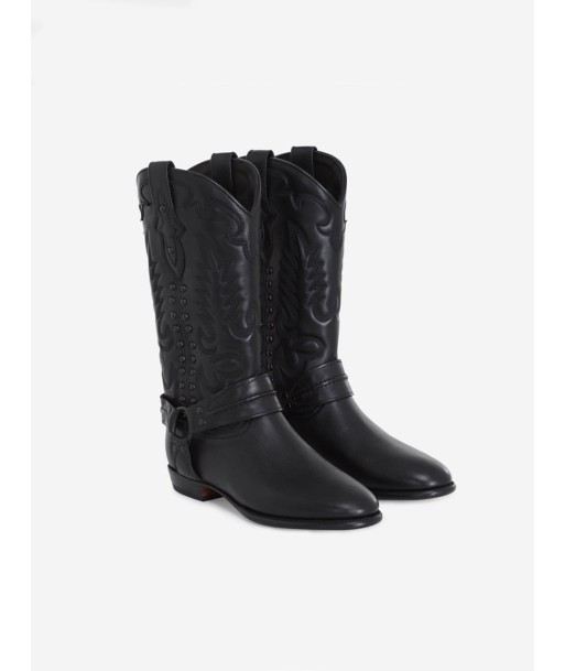 BOTTES RIDER CUIR rembourrage situé sous