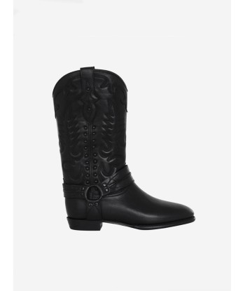 BOTTES RIDER CUIR rembourrage situé sous