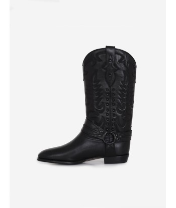 BOTTES RIDER CUIR rembourrage situé sous