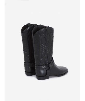 BOTTES RIDER CUIR rembourrage situé sous