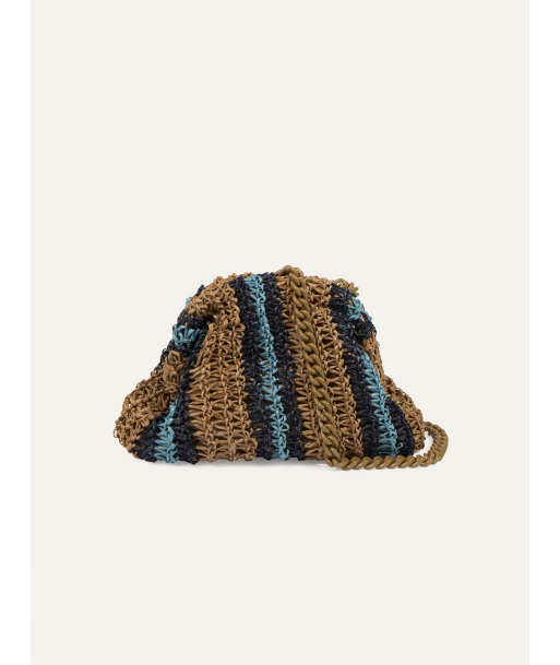 SAC MINI GAME BUCANEVE STRIPE TABACCO de pas cher