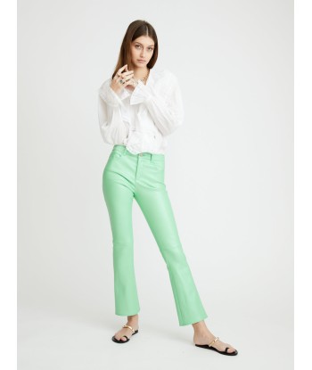 PANTALON DEAN PLONGÉ VERT pas chere