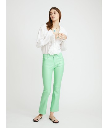 PANTALON DEAN PLONGÉ VERT pas chere