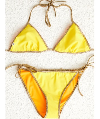 BIKINI REVERSIBLE HAMPTON JAUNE shop