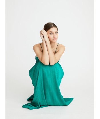 ROBE EN CRÉPON EMERALD de votre