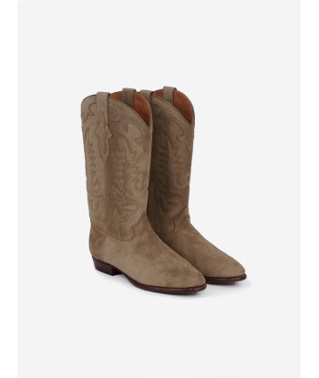 BOTTES SANTIAG MIDNIGHT EN DAIM SAFARI Comparez plus de prix