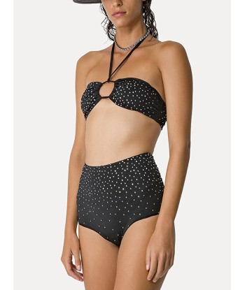 HAUT DE BIKINI CHIC JERSEY & CRYSTALS basket pas cher